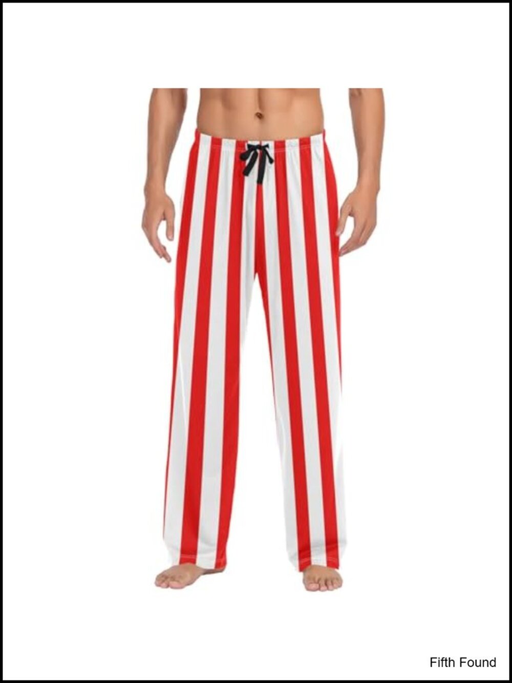 Men's Pajama Pants with Pockets Soft Lounge Sleep Bottoms 95% Polyester